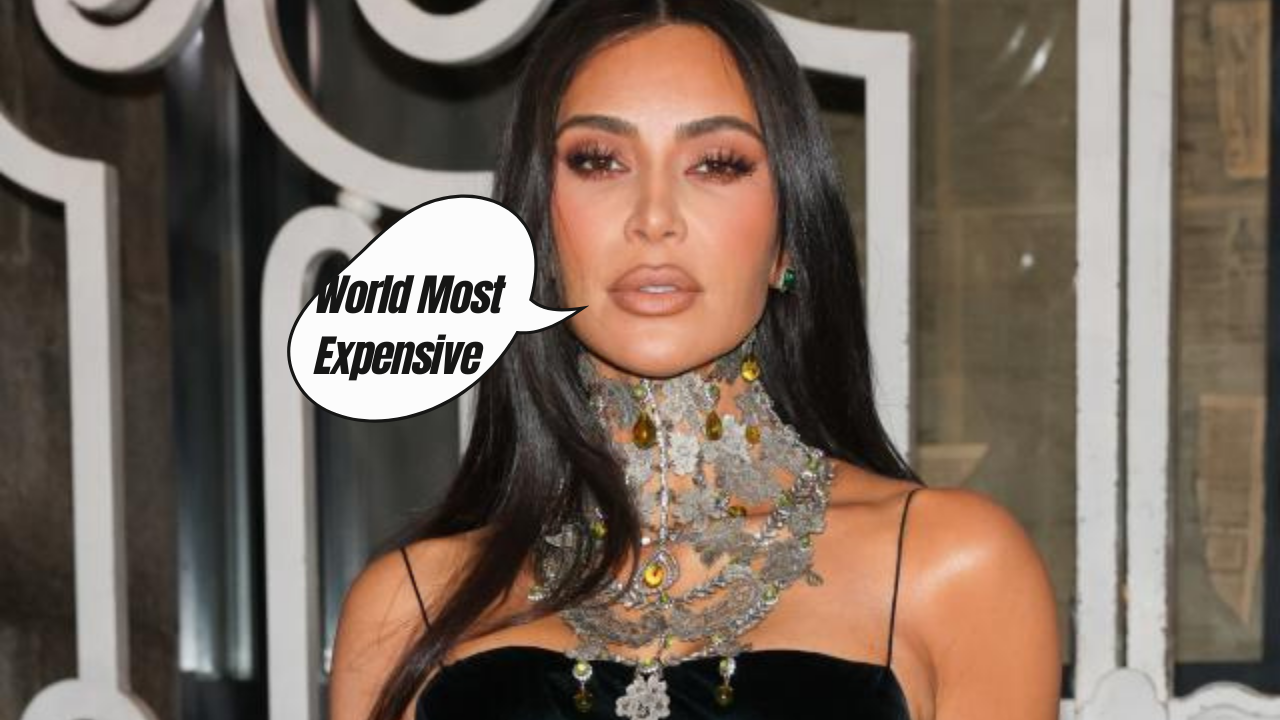 Kim Kardashian Wore Most Expensive Necklace At Maison Margiela 2024