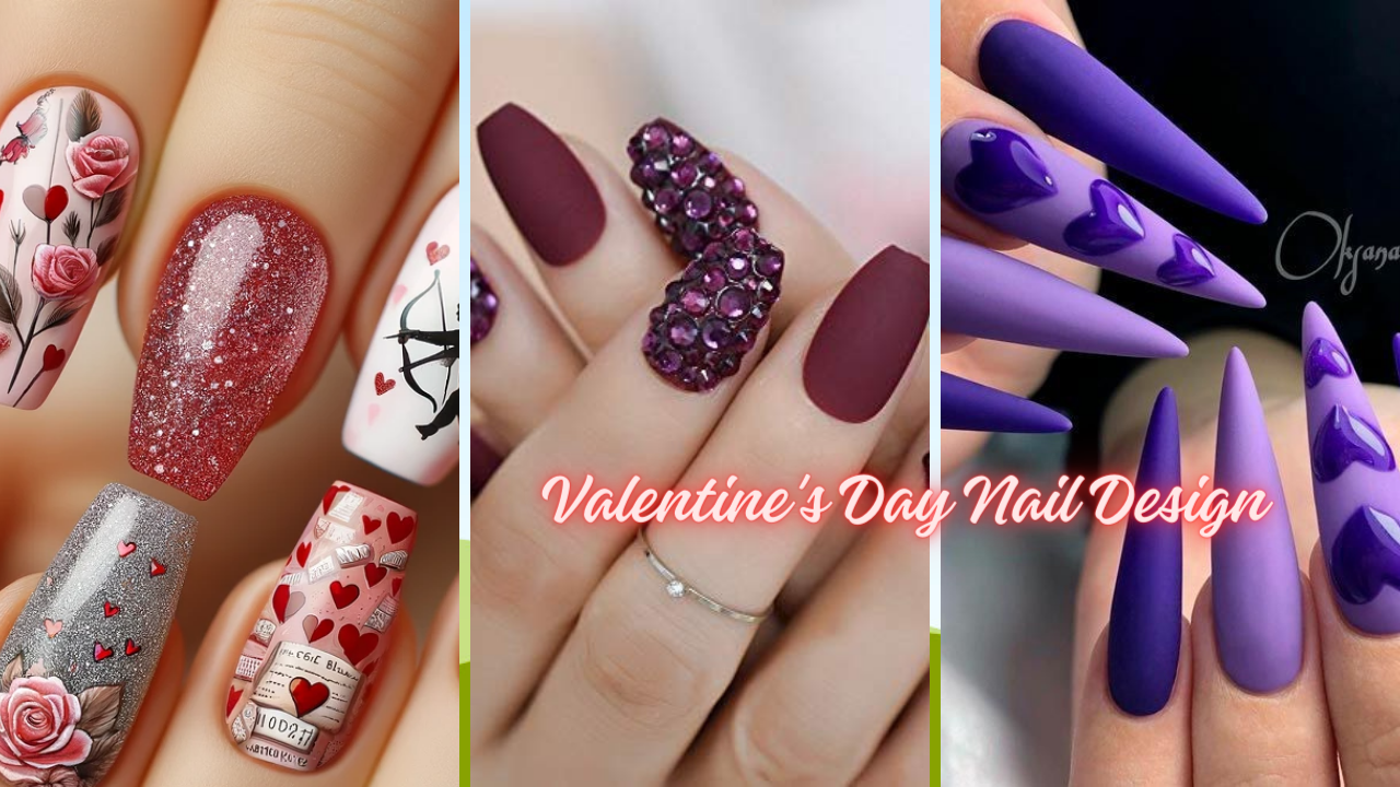 Top 45 Stylish Valentine’s Day Nail Designs You Must Try This 14 February 2024