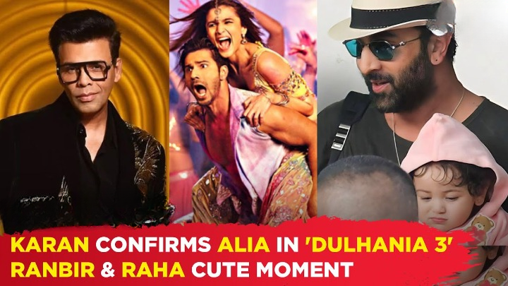 Karan Johar  denies Janhvi Kapoor replacing Alia Bhatt in Dulhania 3