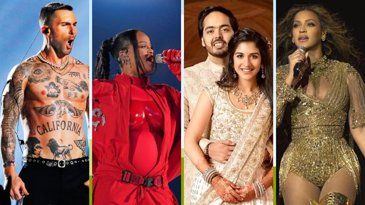 How much the Ambanis Paid to international artists performing at Anant-Radhika weddings