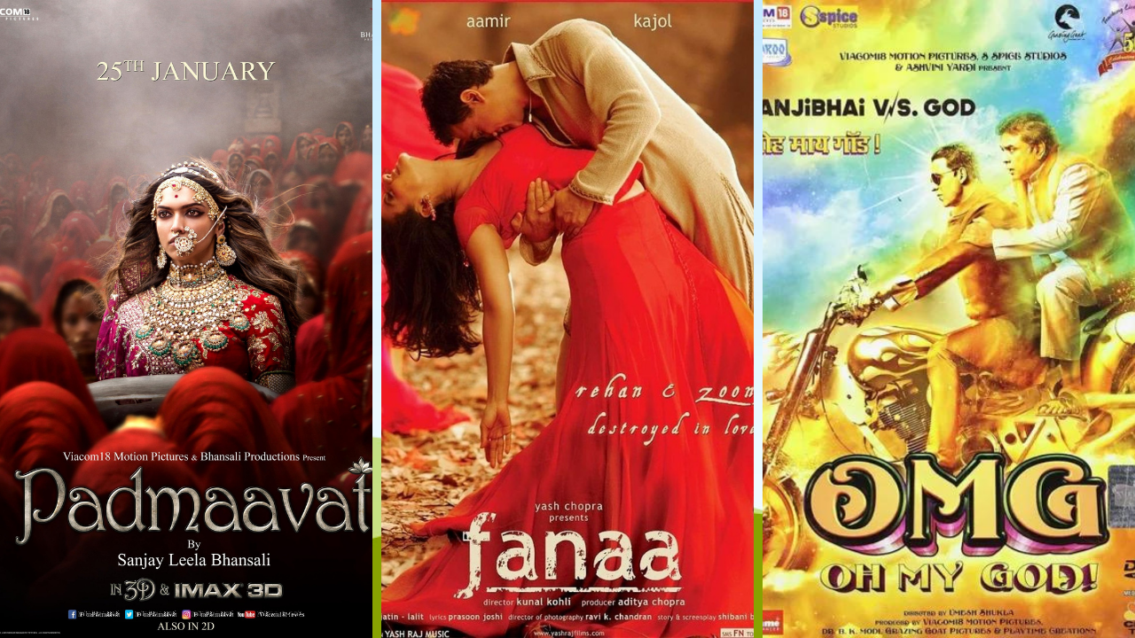 Bollywood's Thunder Unveiling Top 12 Most Controversial movies of bollywood